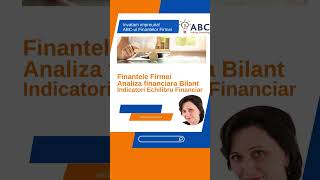 Analiza financiara Bilant Indicatori de Echilibru Financiar finante shorts contabilitate [upl. by Prescott887]