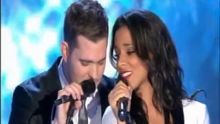 Shym feat Michael Buble  White Christmas Live [upl. by Pippy]