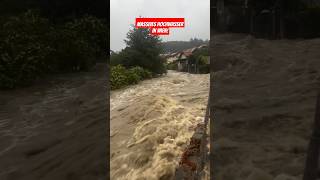 Massives Hochwasser am 15092024 in Wien hochwasser flood starkregen viralvideo foryou [upl. by Sito343]