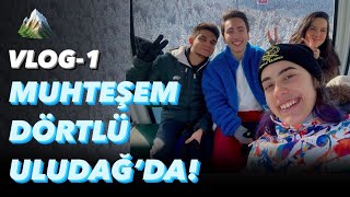 ULUDAĞDA İKİ GÜN GEÇİRDİK  MUHTEŞEM 4LÜ ULUDAĞDA  VLOG [upl. by Cheri]