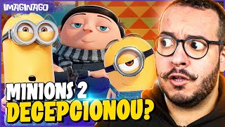 EU ASSISTI MINIONS 2 A ORIGEM DE GRU É BOM SEM SPOILER [upl. by Oirramaj]