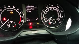 New Skoda Octavia vRS 2015 Deeper look features amp gadgets [upl. by Sabrina]