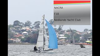 Nacra F18  Nedlands Yacht Club race [upl. by Irisa]