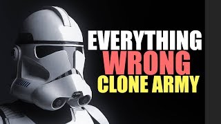 Everything Wrong with the Clone Army ft Geetsly’s [upl. by Benildas]