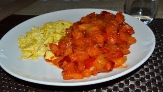 Pisto de Calabacín  Recetas fáciles con verduras [upl. by Hennahane]