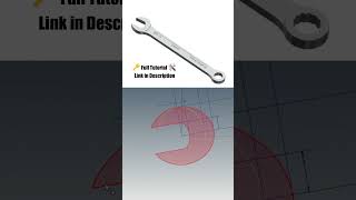 Spanner Modelling  Autodesk Inventor  2025 3dprinting autodeskinventor cad mechanic [upl. by Waldron997]