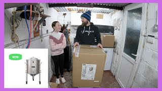 Unboxing the NEW Grainfather SF50 Conical Fermenter [upl. by Edorej]