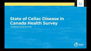 State of Celiac Survey Conference 2023  Duerksen McAuley [upl. by Naux492]