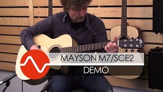 Mayson M7SCE2 Smart Concept guitar DEMO [upl. by Yahsat]