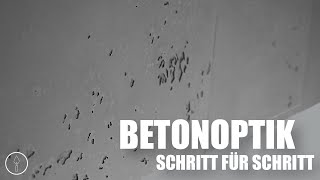 Betonoptik an großen Wänden Schritt für Schritt ausführen  kreativtobi [upl. by Lasyrc568]