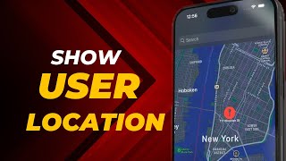 SwiftUI Map Show User Location🗺 [upl. by Yremrej]