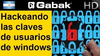 Averigua las claves cualquier usuario windows en 3 pasos usando ophcrack [upl. by Yellek]