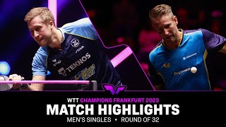 Mattias Falck vs Ruwen Filus  MS R32  WTT Champions Frankfurt 2023 [upl. by Tristam]