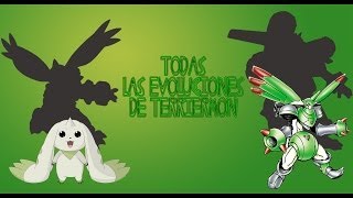 Todas las Evoluciones de Terriermon [upl. by Gide252]