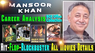 Josh Director Mansoor Khan Hit and Flop Blockbuster Movies List with Box Office Collection Analysis [upl. by Judon]