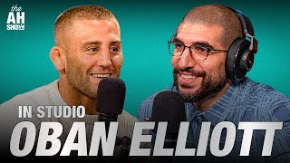 Emotional Oban Elliott reflects on tough road to Madison Square Garden UFC 309  Ariel Helwani Show [upl. by Atsillac536]