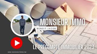 Le précompte immobilier en 2023 expliqué par Monsieur Immo  Immobilier en Belgique [upl. by Danais]