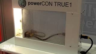 InfoComm 2014 Neutrik Explains powerCON True1 Connector [upl. by Ymeraj]