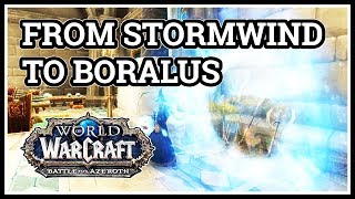 How to get From Stormwind to Boralus WoW Alliance [upl. by Martica342]