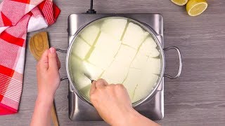 Wow das geht SO einfach machst du Mozzarella selbst [upl. by Aicak]