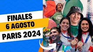 FINALES DE MEXICO EN LOS JUEGOS OLÍMPICOS DE PARIS 2024 6 DE AGOSTO [upl. by Lewej511]