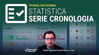 Tutorial SERIE CRONOLOGIA Nuova Statistica Betting Calcio Pronostici Naturali [upl. by Marquita]