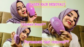 IPL LASER HAIR REMOVAL DEVICE  DEMO  AFFORDABLE LASER REMOVAL HANDSET 💜🤍 [upl. by Elisabetta]