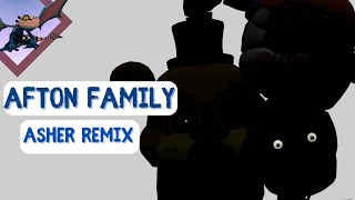 Afton Family — Asher Remix  BLENDERFNAF  Original song by KryFuZe  APAngryPiggy Remix [upl. by Staley894]