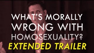 TRAILER Whats Morally Wrong with Homosexuality  John Corvino [upl. by Margery]