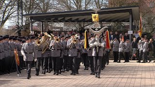 Feierliches Gelöbnis in Münsingen [upl. by Drofliw138]