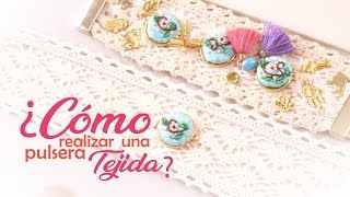 ❤️ Como hacer PULSERAS VINTAGE 😱 Shabby chic [upl. by Tsew]