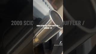 2009 SCION XB  NEW MUFFLER  CHROME TIP2009 scion xb new muffler tips tip ecam great [upl. by Cleaves97]