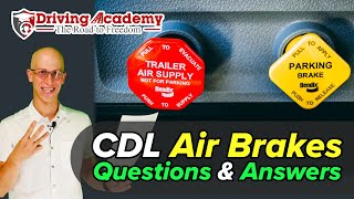 CDL Air Brakes Test 2024 MOST Common Questions and Answers [upl. by Carlye]