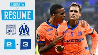 OLYMPIQUE LYONNAIS  OLYMPIQUE DE MARSEILLE 23 Résumé  OL  OM  LYONMARSEILLE  Ligue 1  2024 [upl. by Ymled]