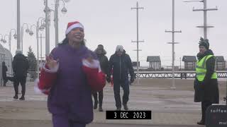 SKEGNESS SANTA RUN 2023 [upl. by Ahsercul186]