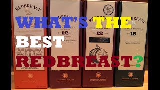 What’s the Best Redbreast Irish Whiskey Blind Tasting [upl. by Adiarf]