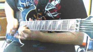 Megadeth  Foreclosure Of A Dream Cover By RDM Ibanez RG4EXQM1 [upl. by Oriana]