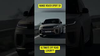 2025 Range Rover Sport SV Crushes Mountain Roads shorts rangeroversport rangeroversportsv [upl. by Nitsu]