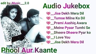 Phool Aur Kaante movies songs 💖 Audio Jukebox 💖 Bollywood movie song 💖 romantic songs hindi [upl. by Rehpotsirc]