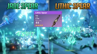 Lithic Spear UNDERRATED Weapon For Xiao [upl. by Aihtak]