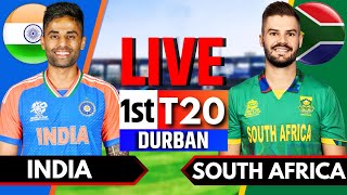 India vs South Africa 1st T20  Live Cricket Match Today  IND vs SA Live Match Today  IND vs SA [upl. by Wilcox687]