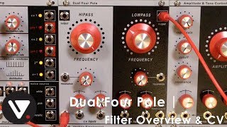 Dual Four Pole  Filter Overview amp CV [upl. by Yeldah17]