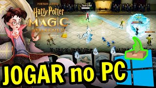 🎮 Como JOGAR  Harry Potter Magic Awakened  no PC ▶ BAIXAR e INSTALAR Usitility2 [upl. by Ydnik599]