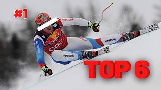 Top 6 Best Downhill Skiers of All Time Kitzbühel [upl. by Galitea117]