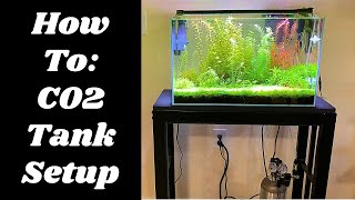 How to CO2 Aquarium Setup [upl. by Attoynek]