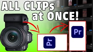 Rotate all the clips vertically  ALL at ONCE  in the Project panel  PREMIERE PRO tutorial [upl. by Nabal]