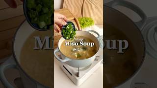 ✨Easy Miso Soup everyone loves it 🫶💛misosoup miso soup [upl. by Asfah]