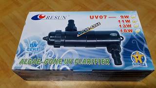 Review UV Sterilizer Resun [upl. by Orna]