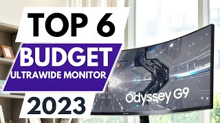 Top 6 Best Budget Ultrawide Monitor in 2023 [upl. by Ynned]