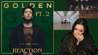 JUNGKOOK 정국 GOLDEN Album Reaction Part 2 Seven Standing Next to You [upl. by Ingra]